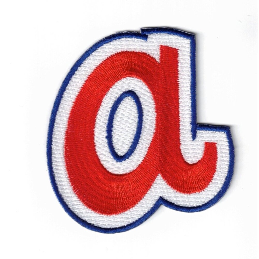 Atlanta Braves vintage Logo Embroidered 3in Iron / Sew-On Patches